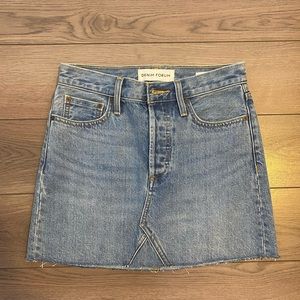 Denim Forum Skirt